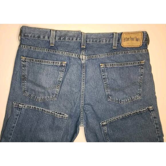 HILFIGER HERITAGE Boot Cut 40/30 Jeans Men's Medium Wash - Picture 7 of 11